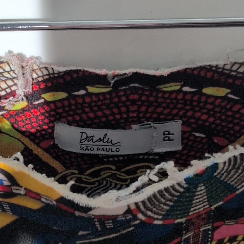 Colorful Geometric Patterned Shorts - Picture 6 of 8